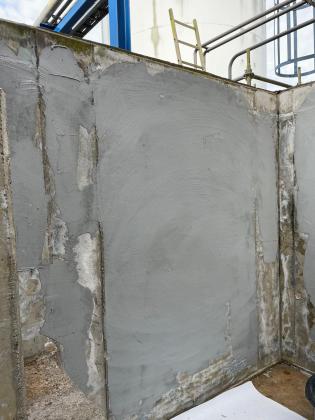 Anti corrosieve coating - Koeltorens Geel