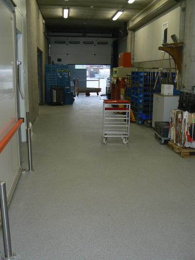 Realisatie Delhaize magazijn