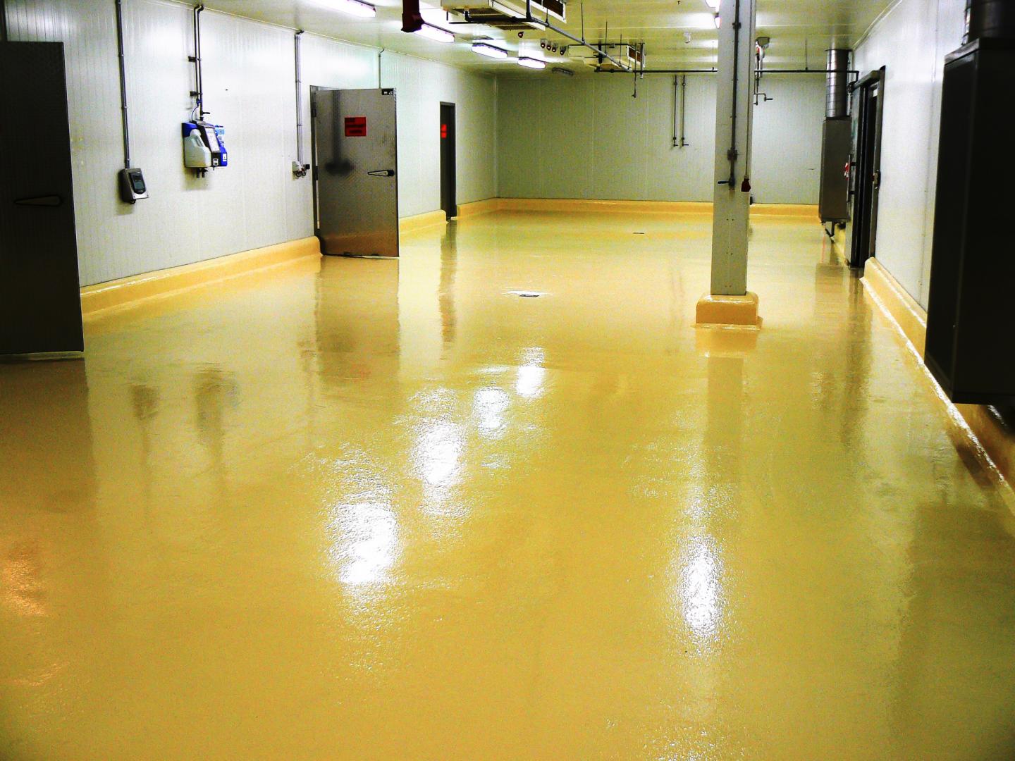 Epoxy quartz coating realisatie