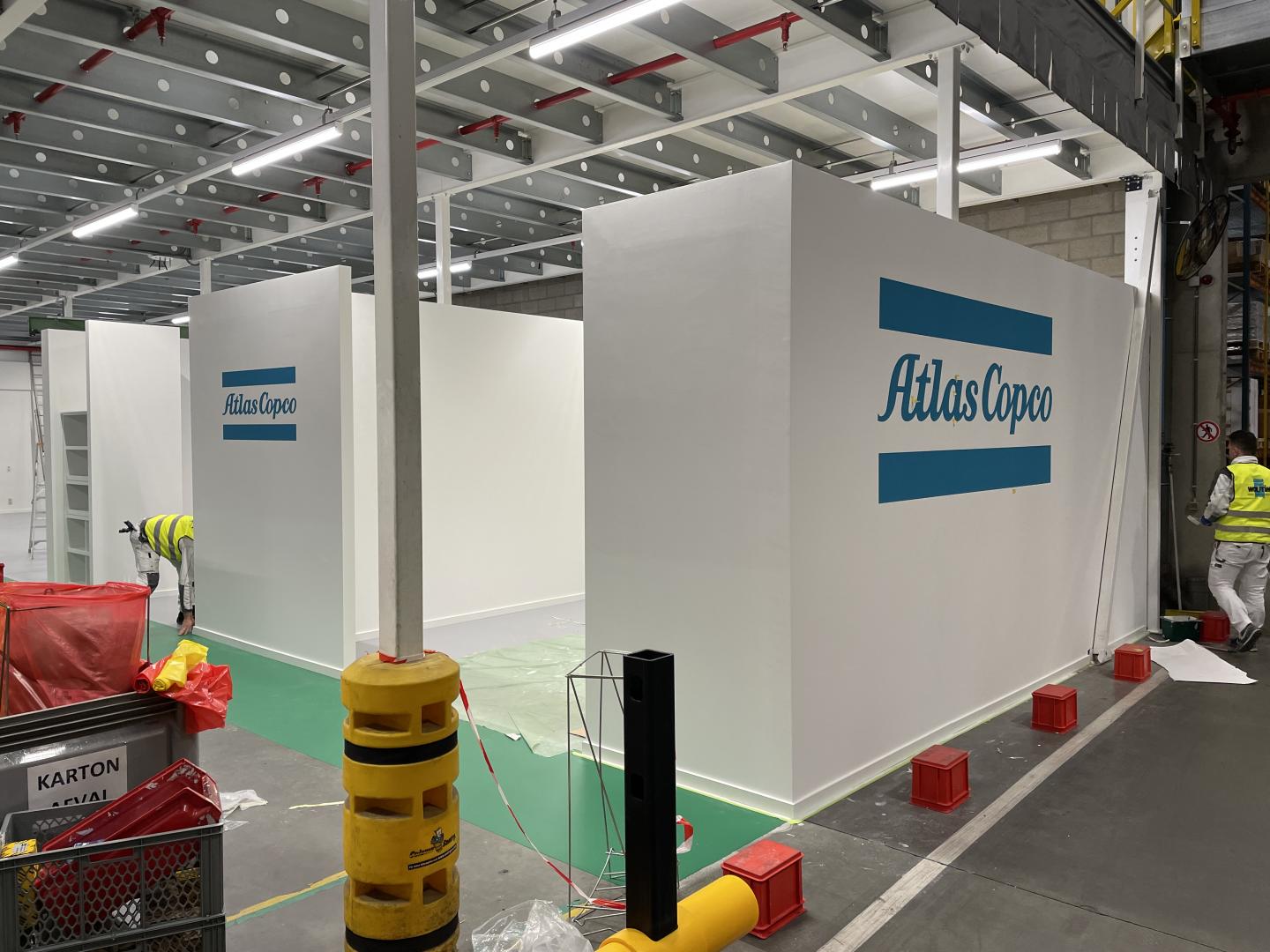 Atlas Copco Hoeselt - epoxygietvloer
