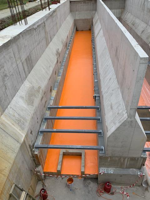 PMMA - inkuiping waterdichting - Biostoom - Beringen