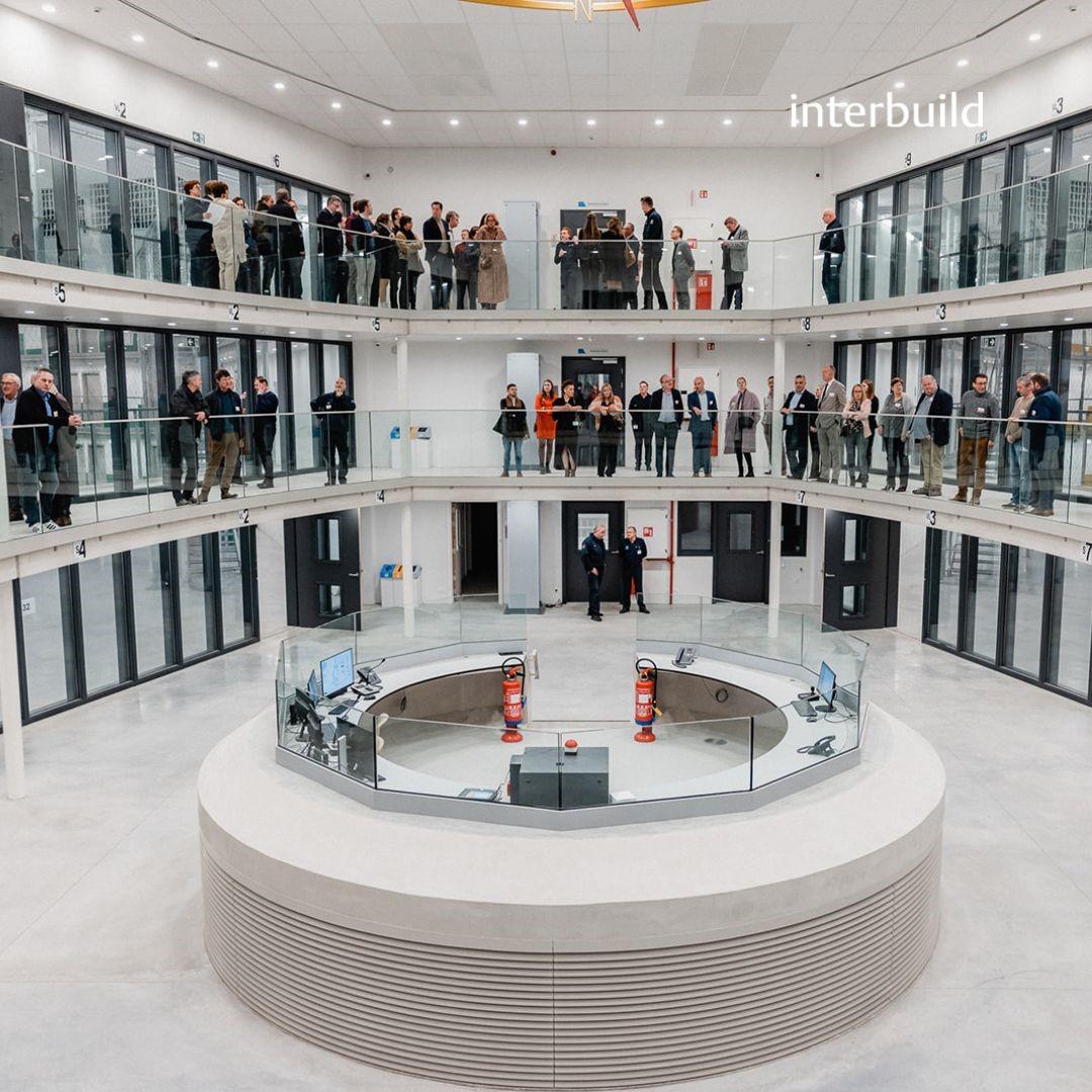 Polyurethaan gietvloer - Gevangenis Dendermonde