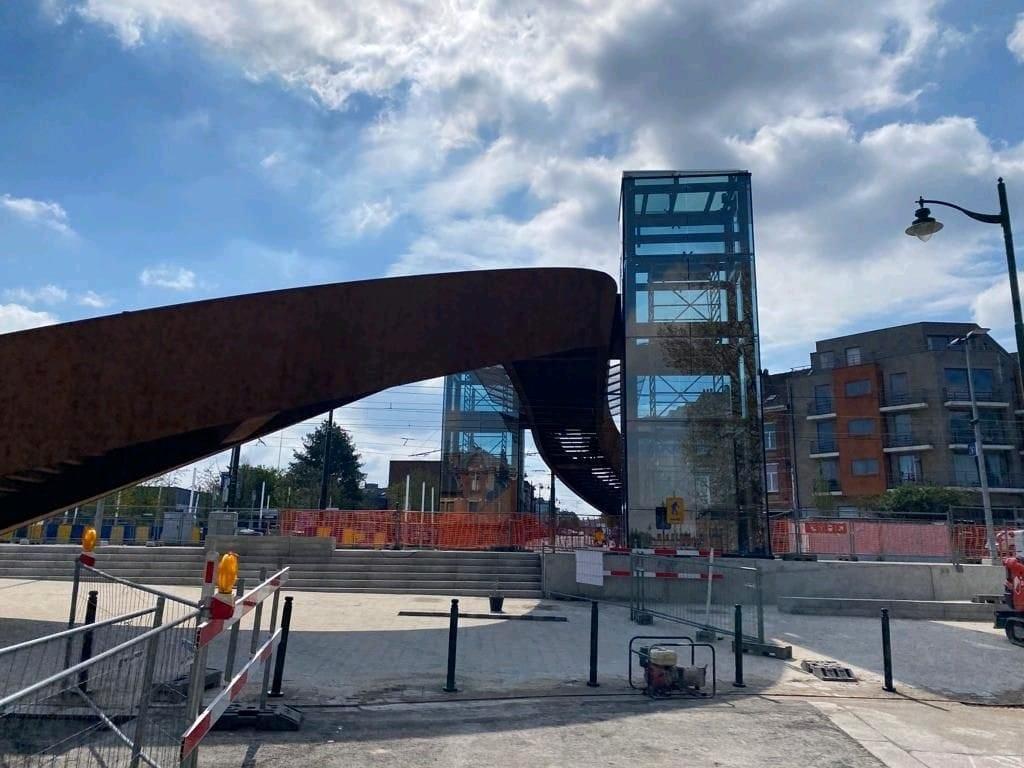 Brugdeksysteem - Fietsersbrug Ganshoren - Sint Agatha Berchem