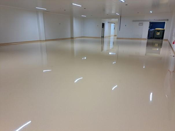 PU gietvloer Labo Wolfs