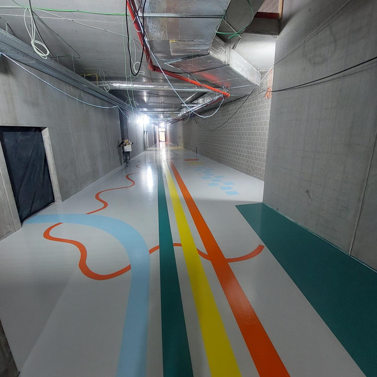 Epoxycoating - Jeugdcomplex te Nieuwpoort