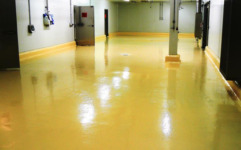 Epoxy quartz coating realisatie