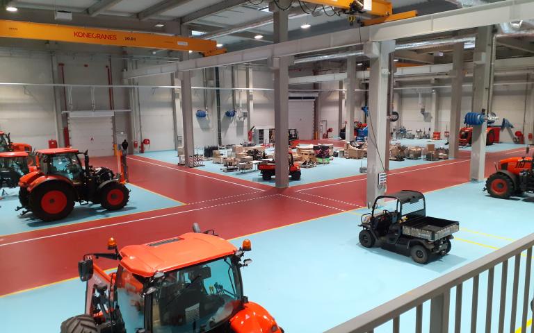 Epoxy coating verf - Kubota - Parijs